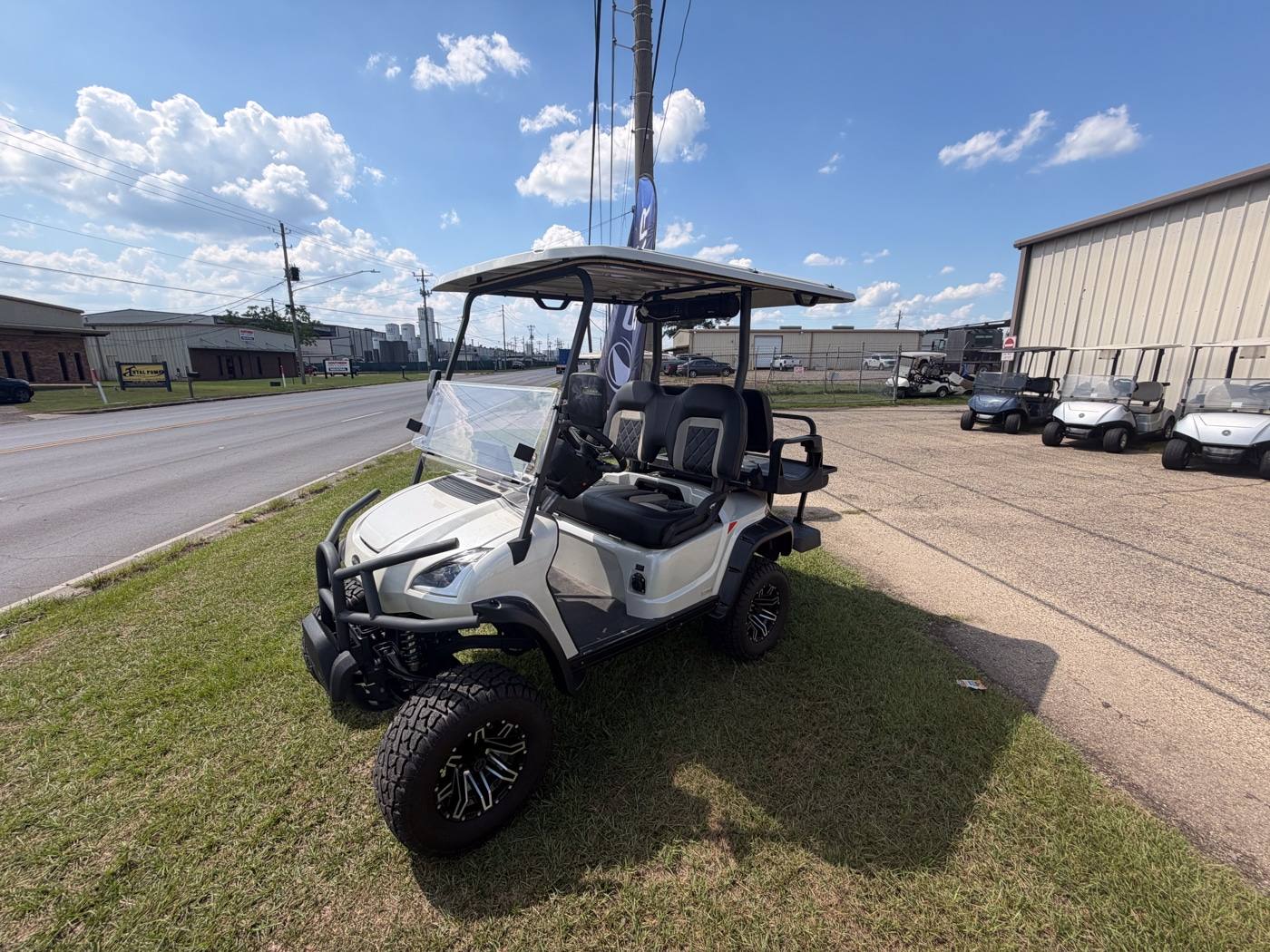 White Star EV golf cart for sale at Southern Cart Co., available with financing